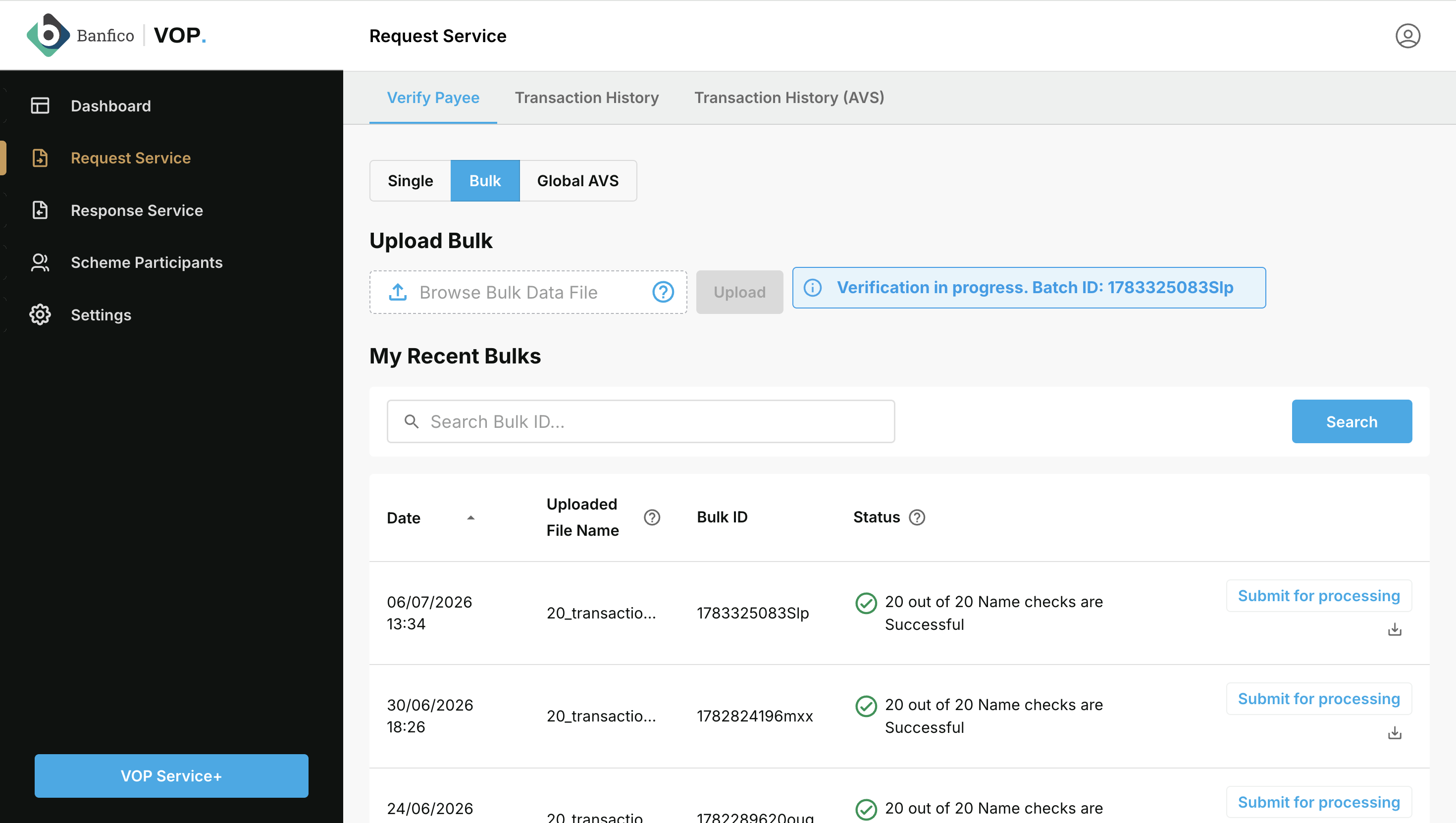 vop-bulk-check